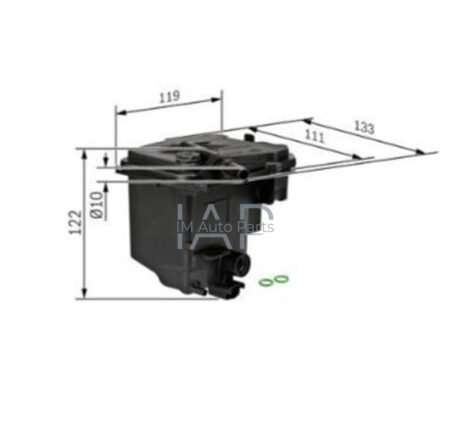 Nuevo filtro de combustible genuino 0450907006 para CITROËN FIAT FORD MAZDA MINI PEUGEOT VOLVO