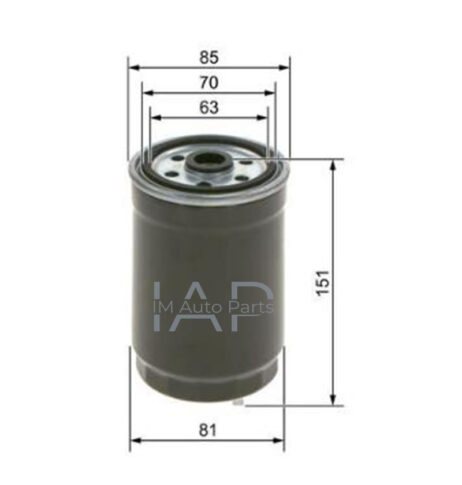 Véritable nouveau filtre à carburant 1457434329 pour AUDI LAND ROVER SKODAVW