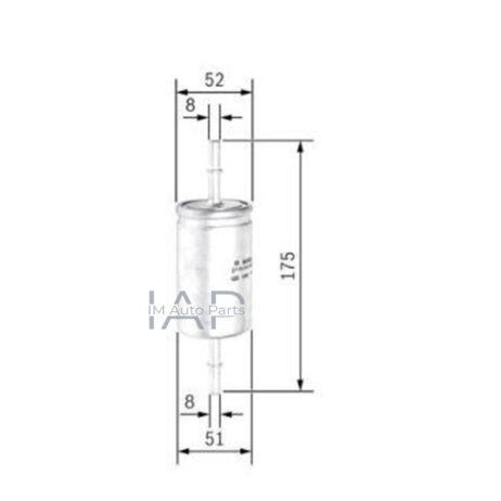 Oryginalny nowy filtr paliwa 0450905939 dla FORD JAGUAR VOLVO