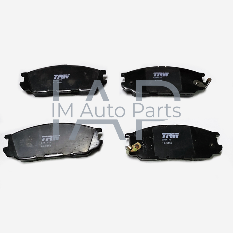 Conjunto de pastilhas de freio TRW GDB1178 original novo para MAZDA