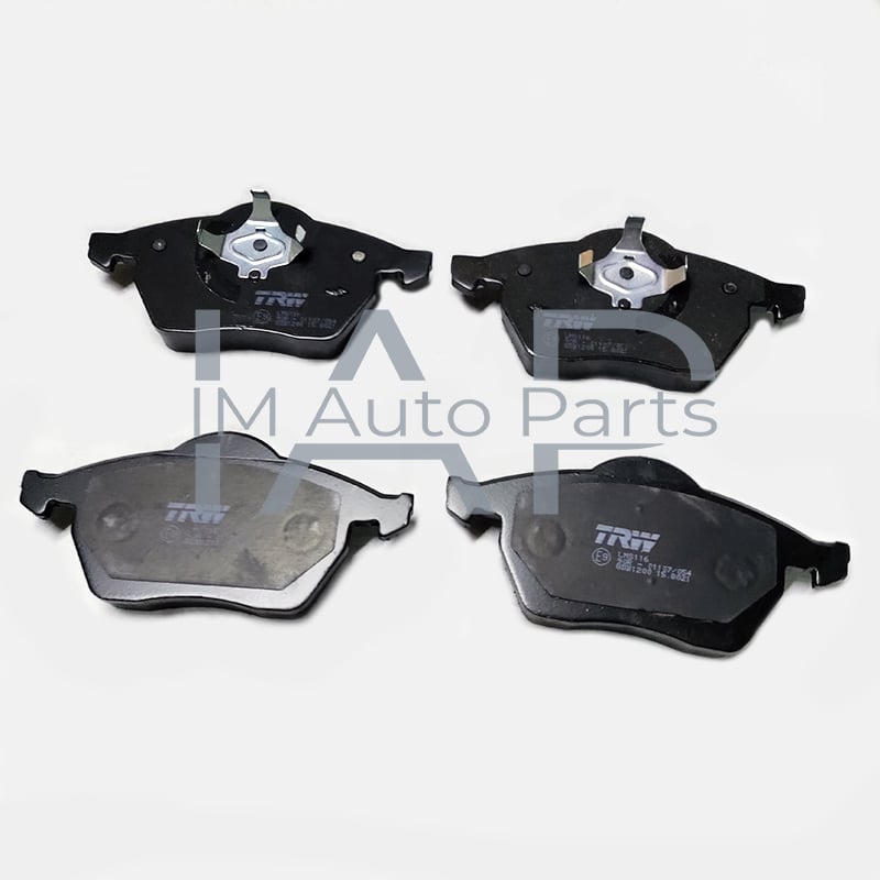 Conjunto de pastilhas de freio de eixo dianteiro TRW GDB1200 original novo para AUDI VOLKSWAGEN