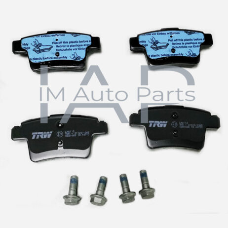 Conjunto de pastilhas de freio TRW eixo traseiro GDB1665 original novo para JAGUAR FORD