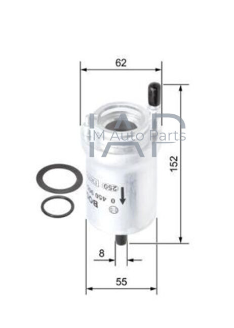 Filtro de combustível novo genuíno 0450905925 para AUDI SKODA VW